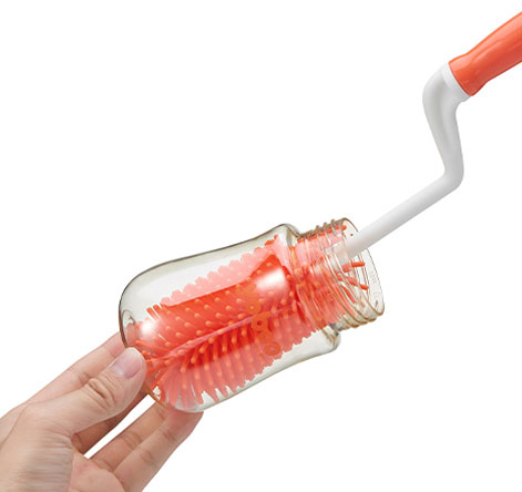 yb 0013 silicone baby bottle brush kit 4
